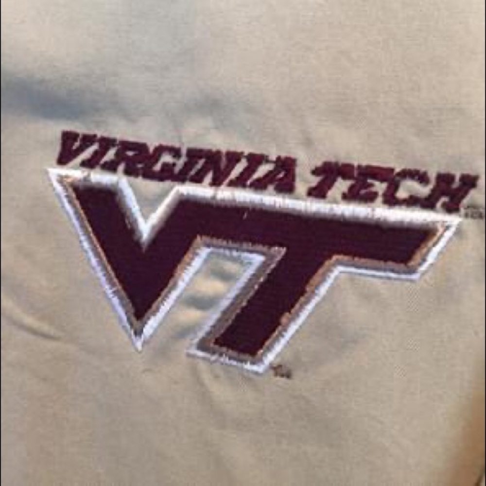 VA Tech pullover golf jacket, size M - Picture 2 of 4